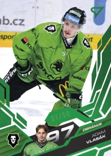 Vlasák Adam Emerald Green 14/50 Tipsport extraliga 25/26 #391