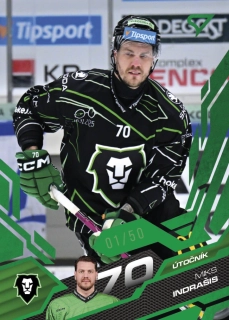 Indrasis Miks Emerald Green 33/50 Tipsport extraliga 25/26 #393