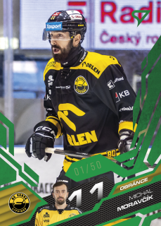 Moravčík Michal Emerald Green 16/50 Tipsport extraliga 25/26 #400