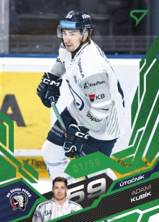 Kubík Adam Emerald Green 4/50 Tipsport extraliga 25/26 #406