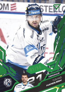 Hanousek Tomáš Emerald Green 44/50 Tipsport extraliga 25/26 #409