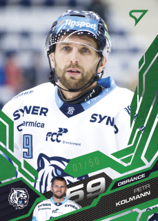 Kolmann Petr Emerald Green 14/50 Tipsport extraliga 25/26 #410