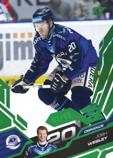 Wesley Josh Emerald Green 42/50 Tipsport extraliga 25/26 #415