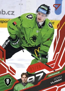 Vlasák Adam Ruby Red 09/25 Tipsport extraliga 25/26 #391