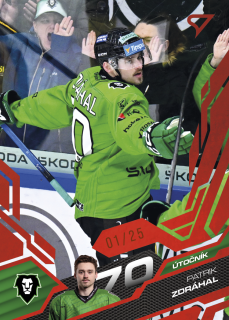Zdráhal Patrik Ruby Red 07/25 Tipsport extraliga 25/26 #397