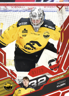 Kubík Adam Ruby Red 03/25 Tipsport extraliga 25/26 #399
